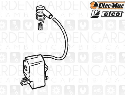 Oleomac, Efco 50200162 Bobina accensione