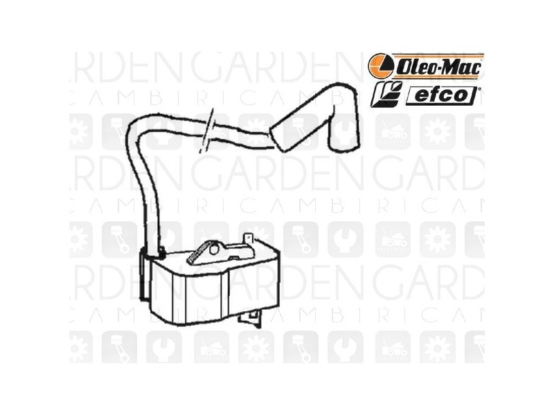 Oleomac, Efco 50060071 Bobina accensione Oleomac, Efco 50060071 Bobina accensione