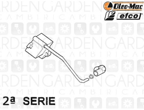 Oleomac, Efco 50160222 Bobina accensione