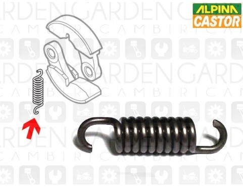 Alpina, Castor 3654220 Molla frizione