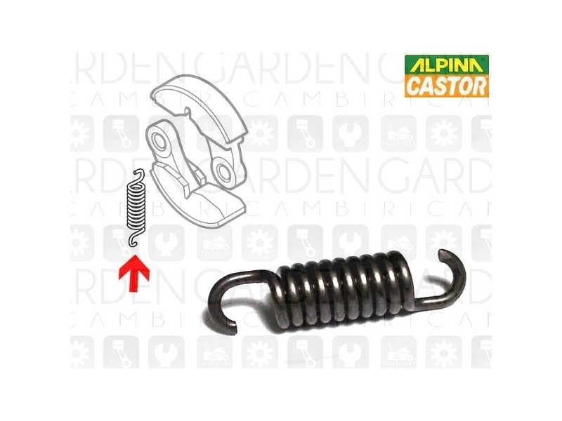 Alpina, Castor 3654040 Molla frizione