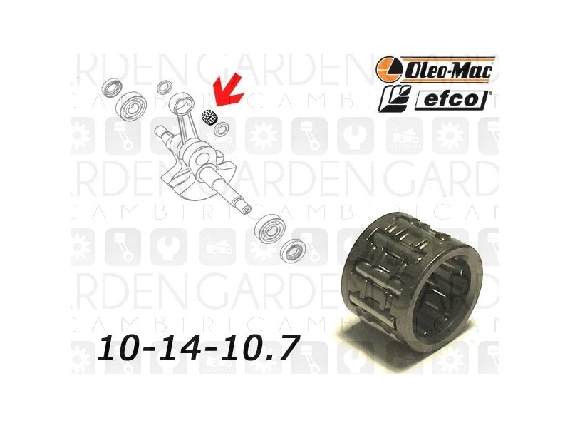 Oleomac, Efco 50110044 Gabbia a rulli