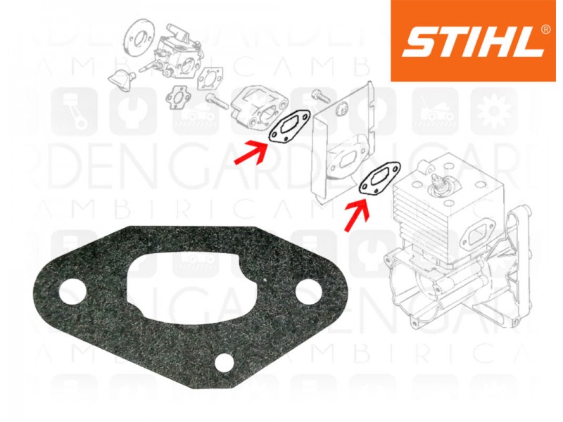 STIHL 42031290901 Guarnizione aspirazione
