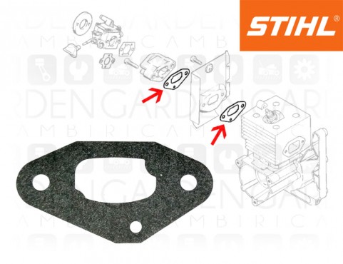 STIHL 42031290901 Guarnizione aspirazione