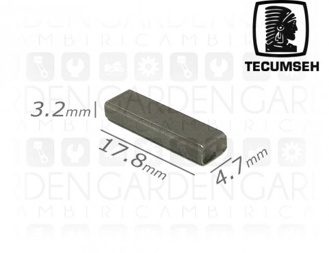 Tecumseh 29410009 Chiavetta volano albero motore