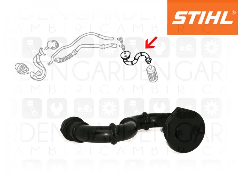 Stihl 11373587700 Tubo carburante