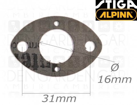 Alpina, Castor, Stiga 118550587 Guarnizione collettore