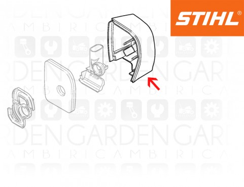 Stihl 42411401000 Coperchio filtro