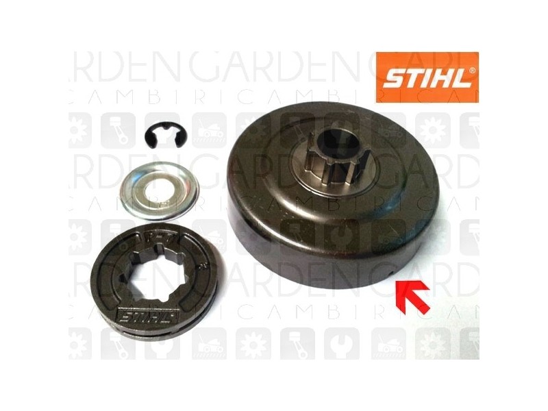Stihl 11430071002 Pignone con anello autoallineante