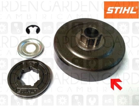 Stihl 11430071002 Pignone con anello autoallineante