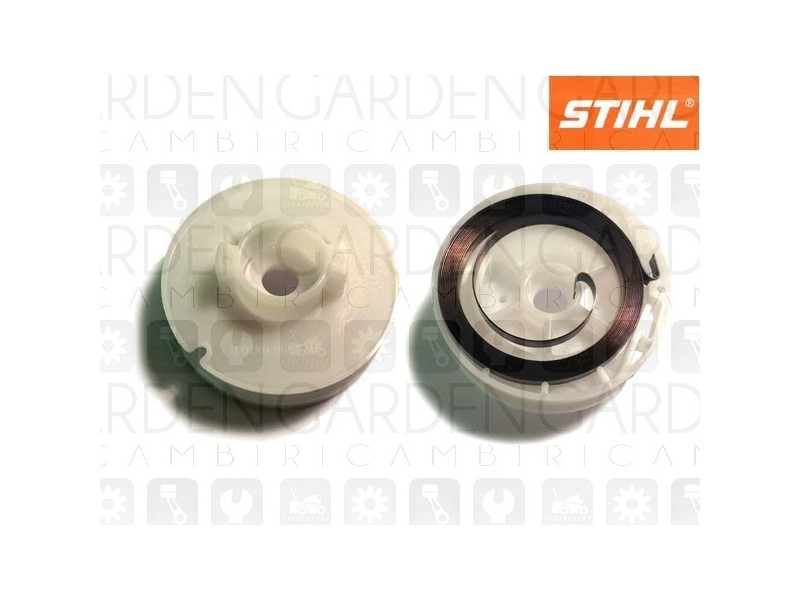 Stihl 41371901100 Puleggia + molla avviamento Stihl 41371901100 Puleggia + molla avviamento