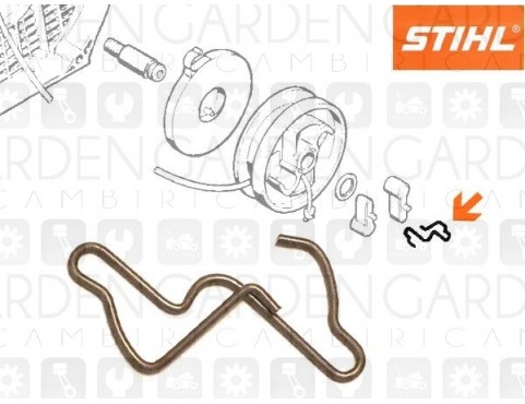 Stihl 11241953500 Molla saltarello