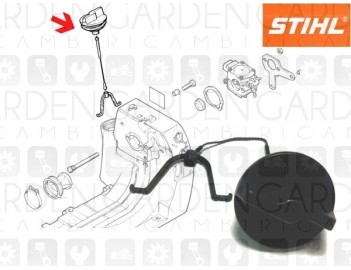 Stihl 41163500502 Tappo