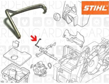 Stihl 11301852000 Tirante gas