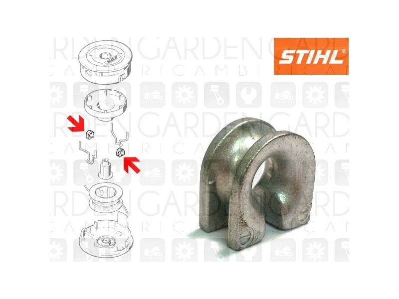 Stihl 40027138310 Boccola passafilo SuperCut Stihl 40027138310 Boccola passafilo SuperCut