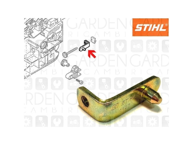 Stihl 11276401900 Cursore tendi catena Stihl 11276401900 Cursore tendi catena