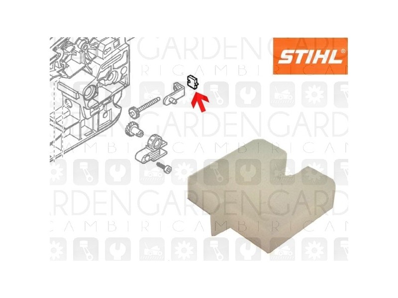 Stihl 11236641400 Fermo vite tendi catena Stihl 11236641400 Fermo vite tendi catena