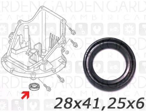 Honda 91202-ZL8-003 Paraolio albero motore //PT