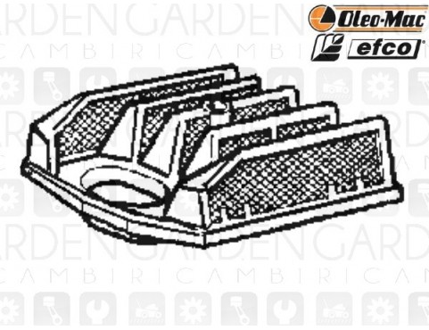 Oleomac, Efco 97000044 Filtro aria