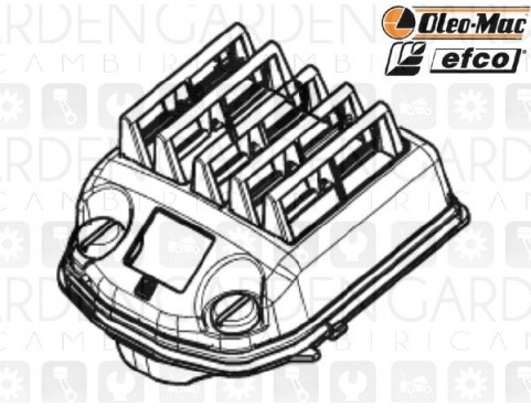 Oleomac, Efco 50250026 Filtro aria